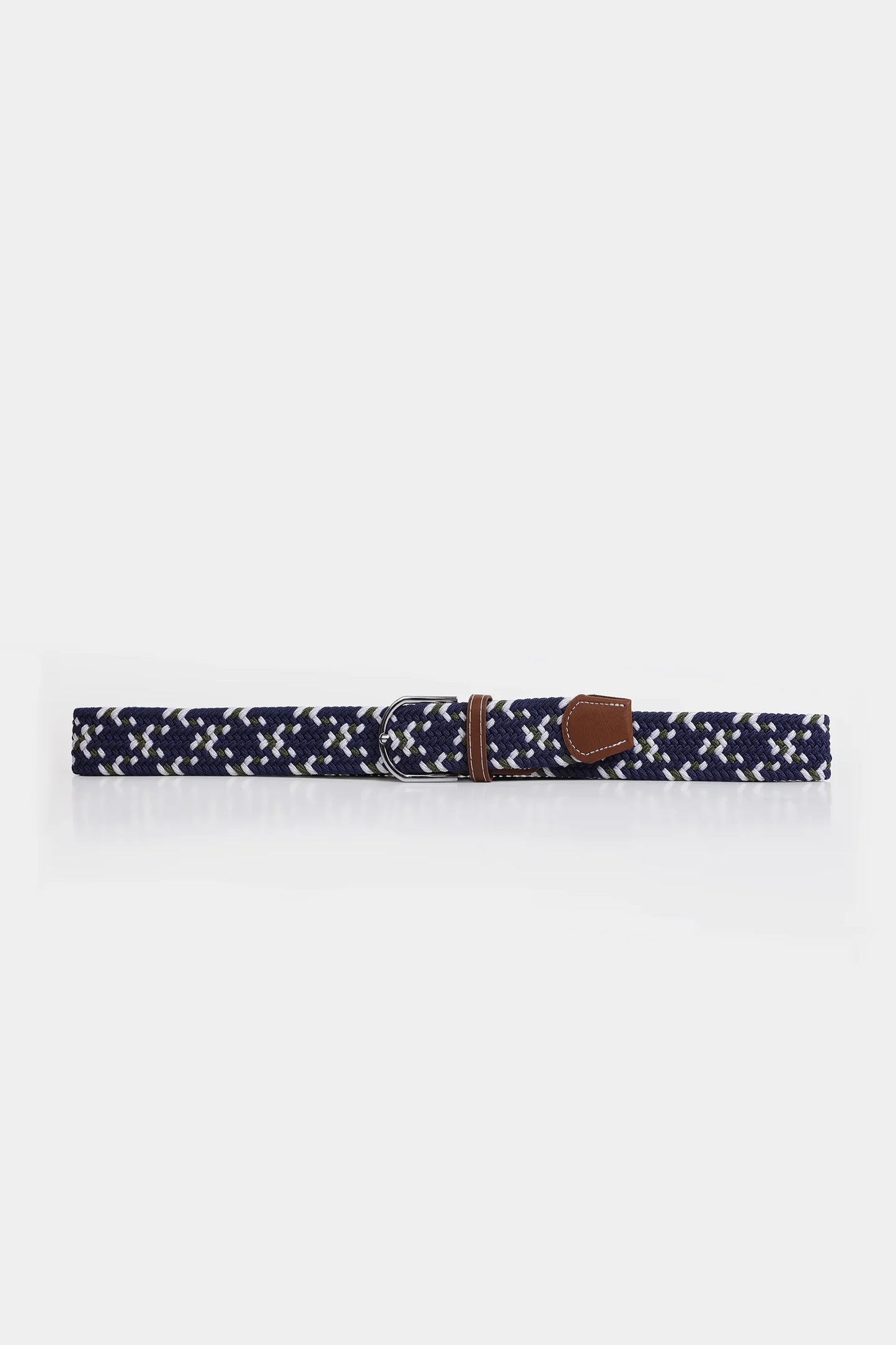 Geometric Pattern Elastic Belt - Cougar Clothing