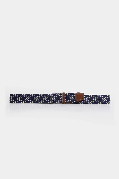 Geometric Pattern Elastic Belt - Cougar Clothing