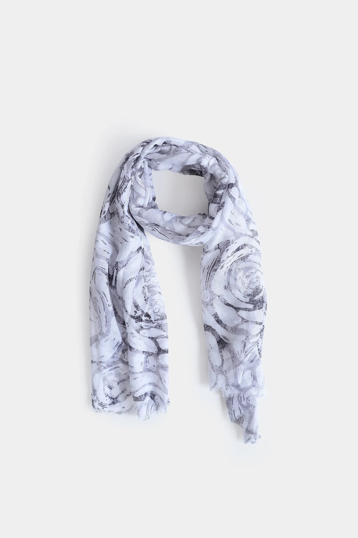 Abstract Printed Scarf - Cougar Clothing