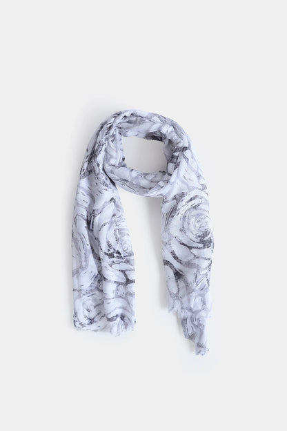 Abstract Printed Scarf - Cougar Clothing