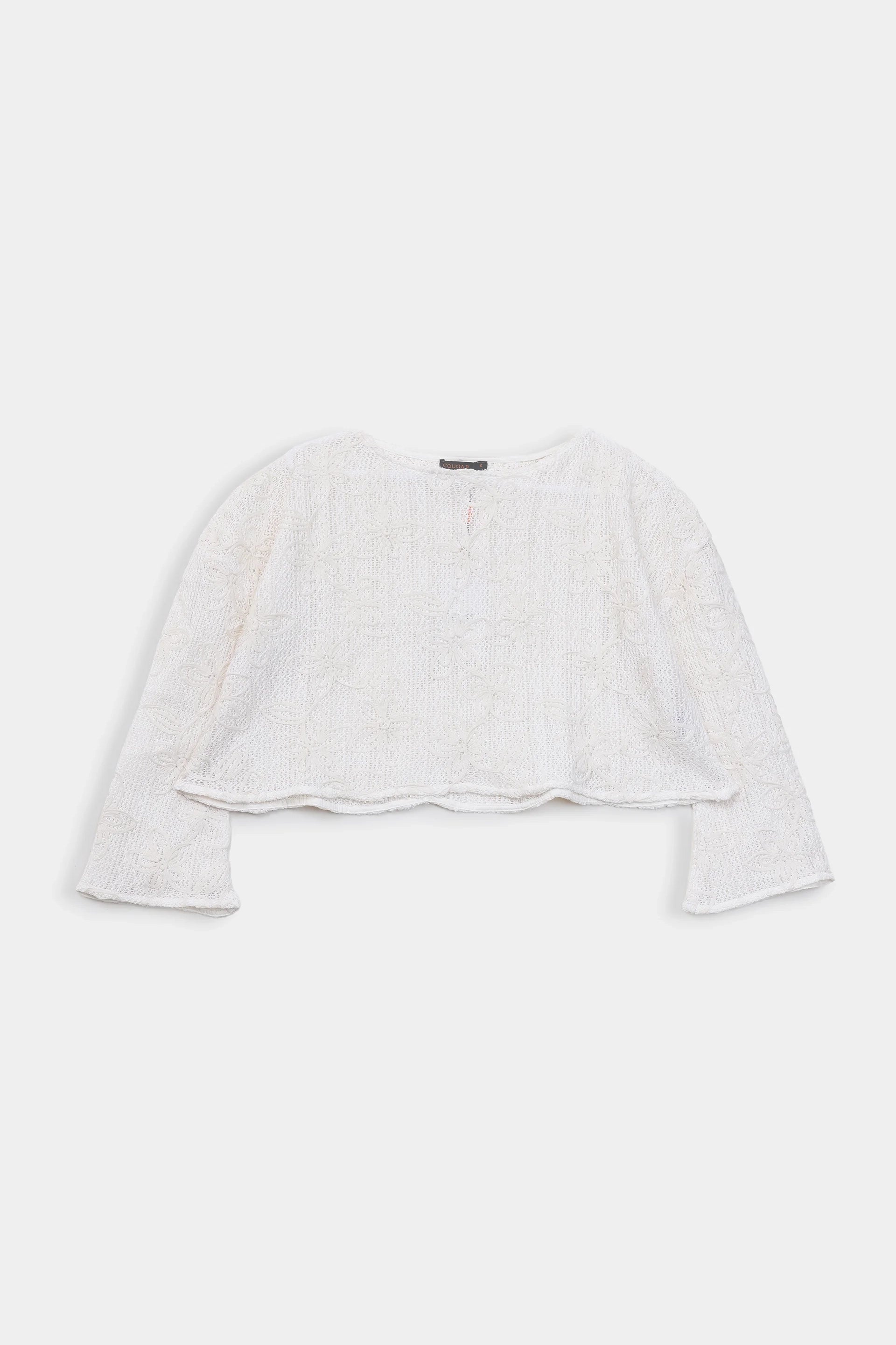Oversized Crochet Top - Cougar Clothing