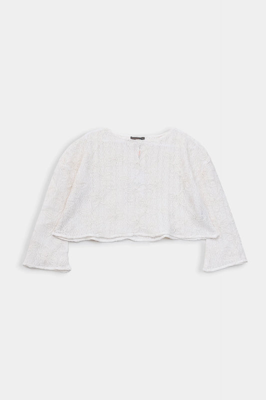 Oversized Crochet Top - Cougar Clothing
