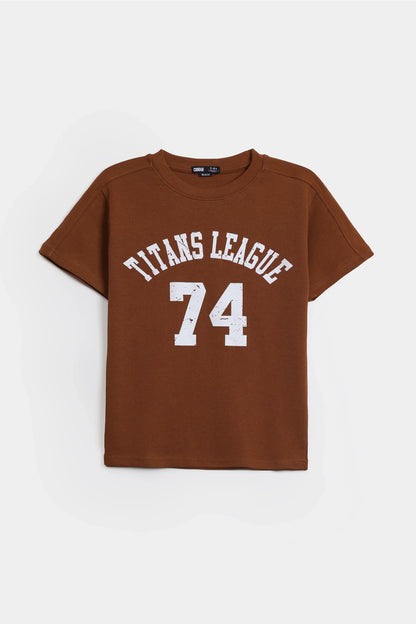 Graphic Interlock T-Shirt - Cougar Clothing