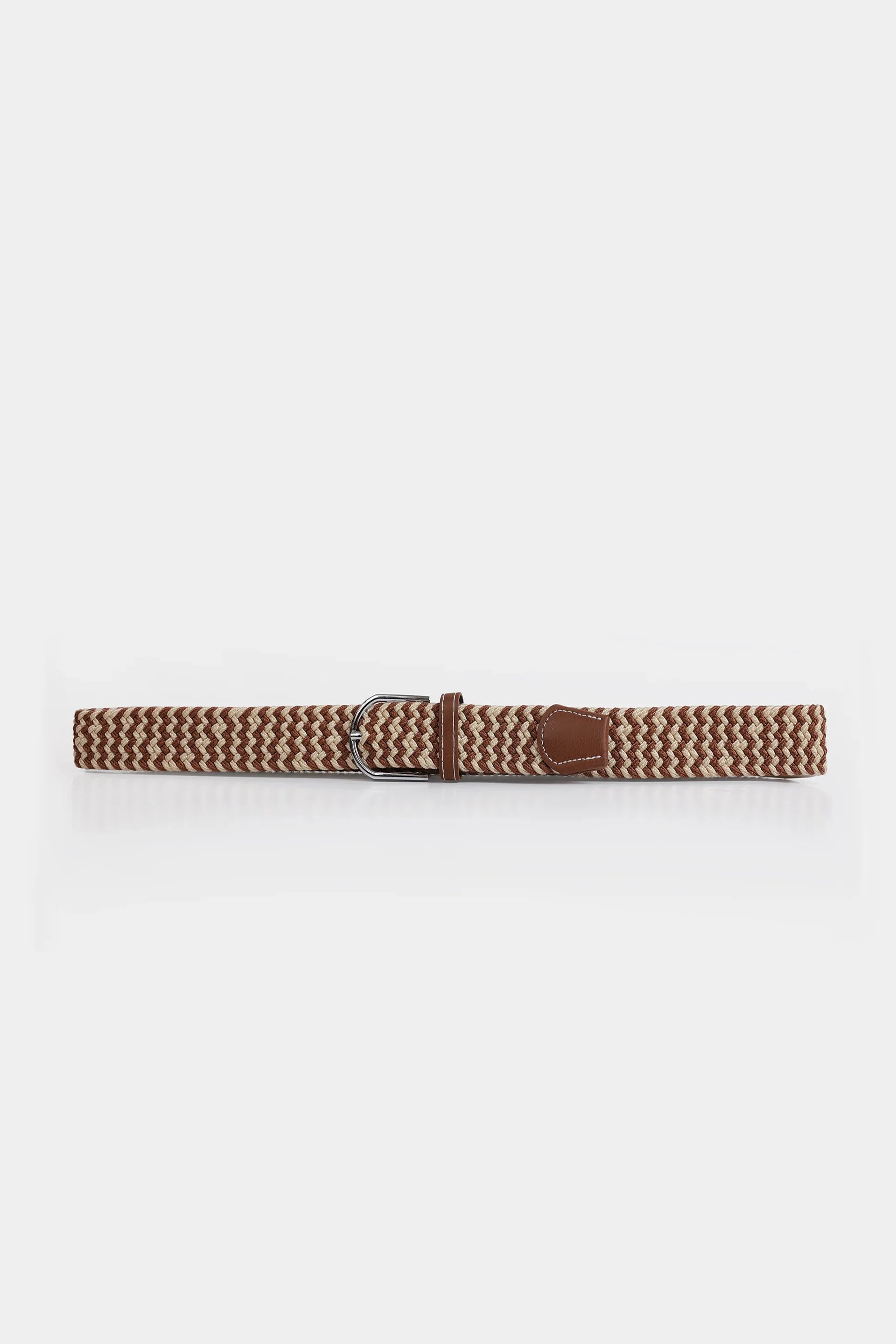 Two-Tone Braided Belt - Cougar Clothing