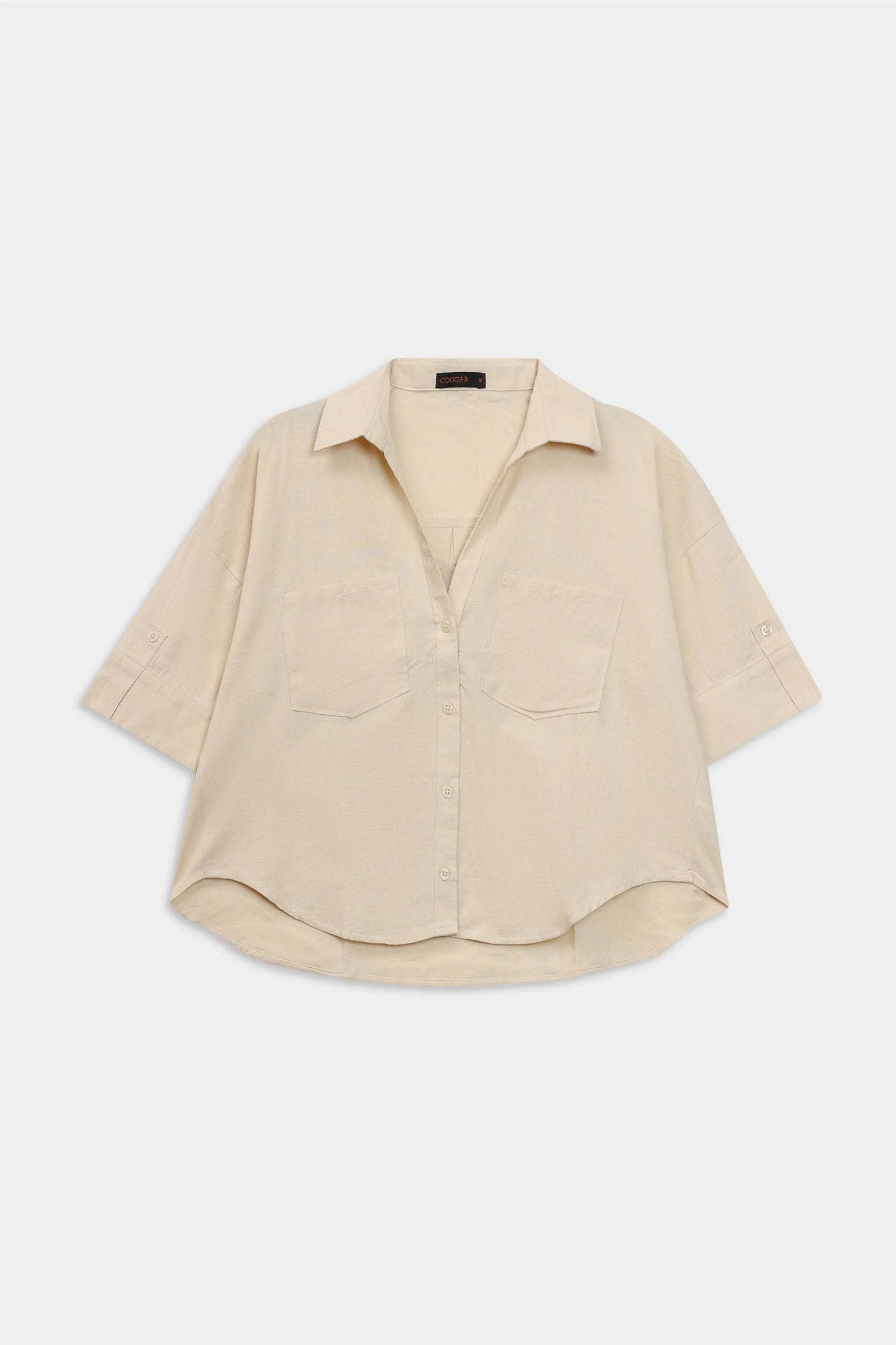 Shirt With Patch Pockets - Cougar Clothing