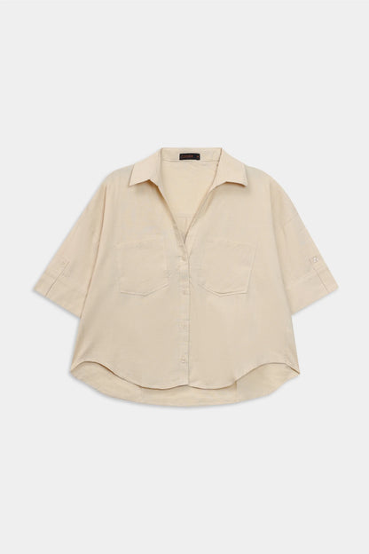 Shirt With Patch Pockets - Cougar Clothing
