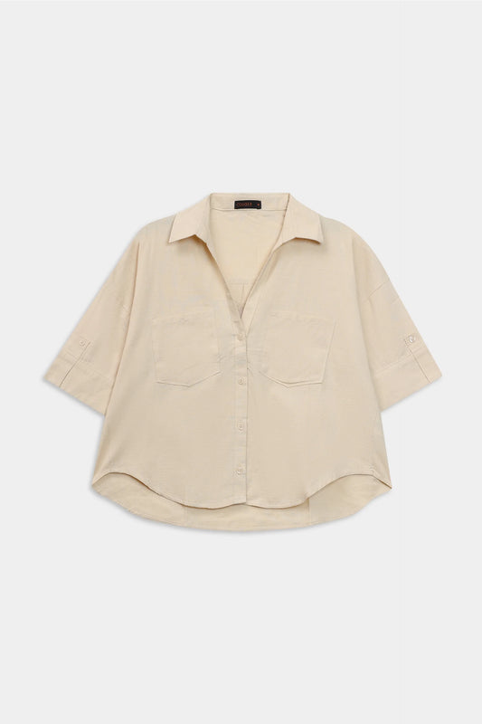 Shirt With Patch Pockets - Cougar Clothing