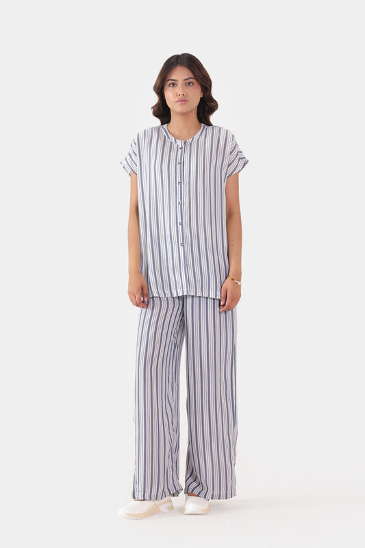 Yarn-Dyed Striped Top - Cougar Clothing