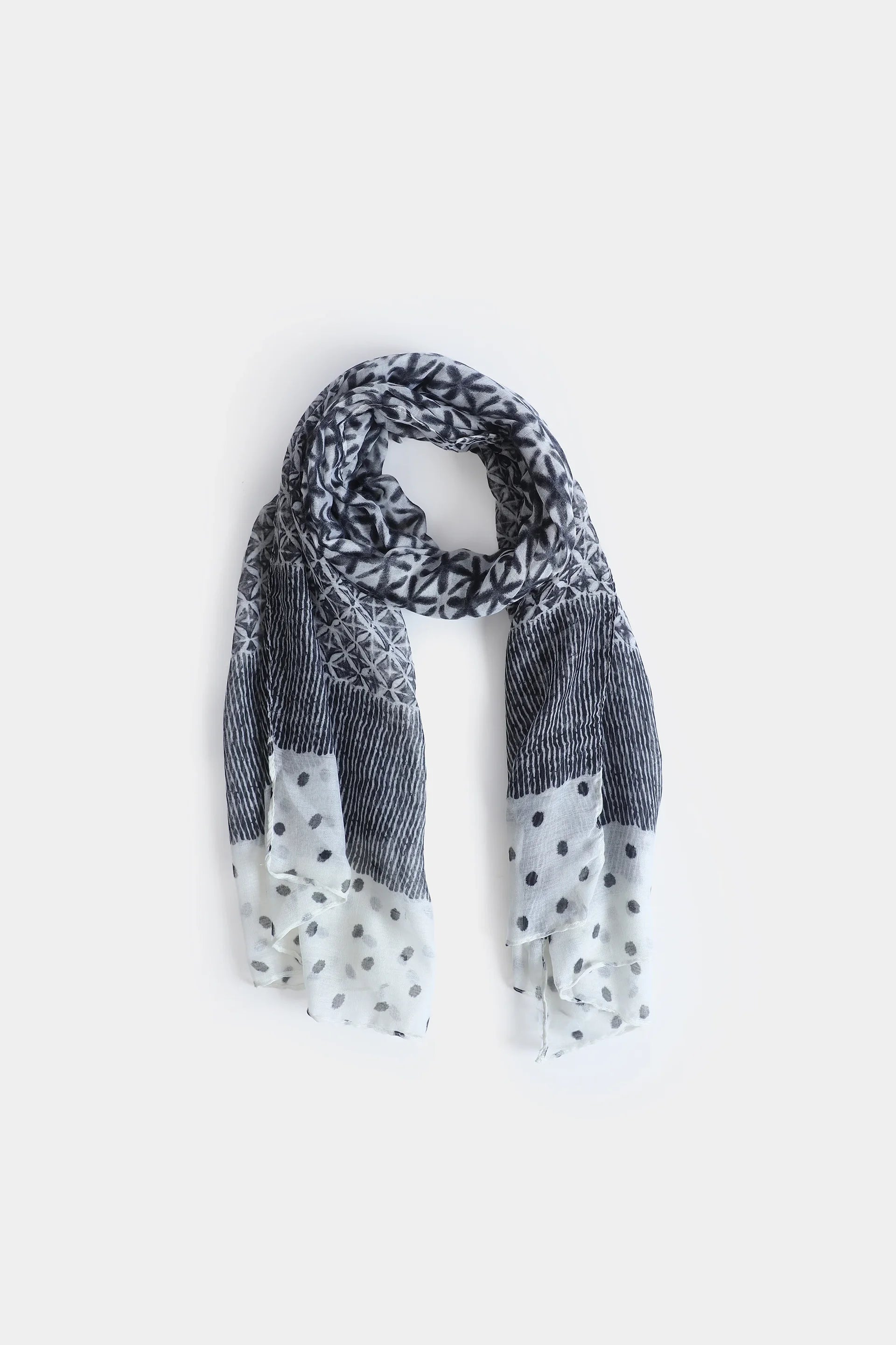 Star Printed Scarf - Cougar Clothing
