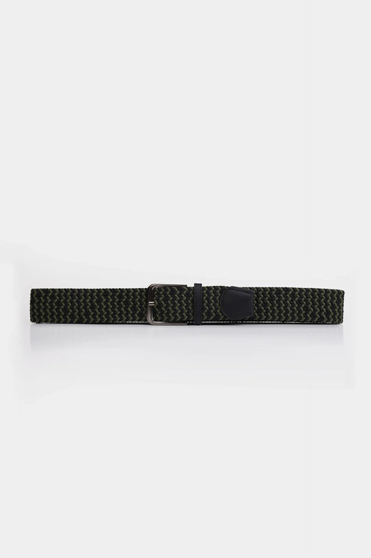 Two-Tone Canvas Belt - Cougar Clothing