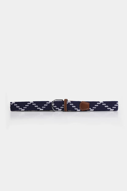 Zig-Zag Patterned Belt - Cougar Clothing