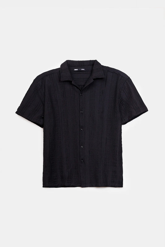 Textured Knit Shirt - Cougar Clothing