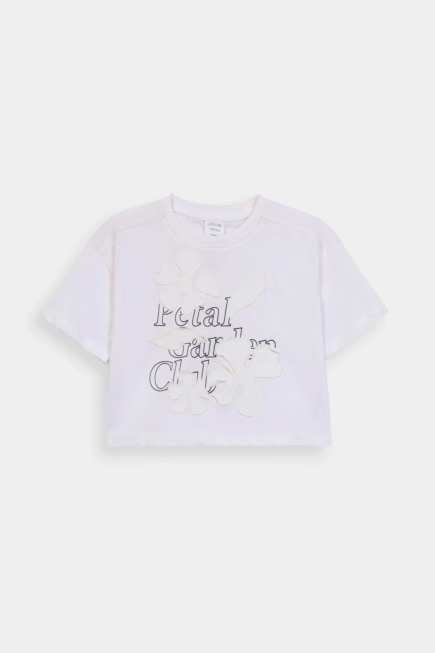 Applique-Detailed T-Shirt - Cougar Clothing