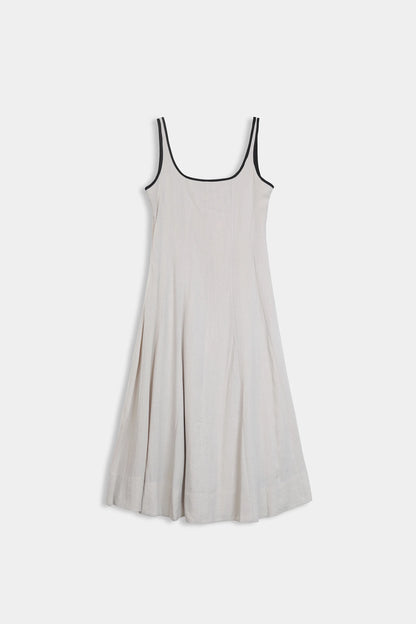Scoop Neck Long Dress - Cougar Clothing