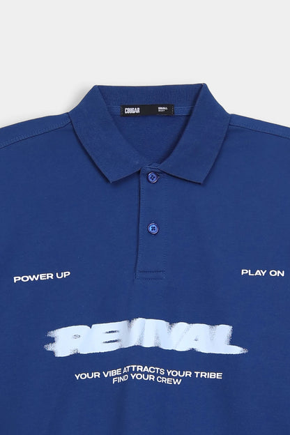Box Fit Graphic Polo - Cougar Clothing