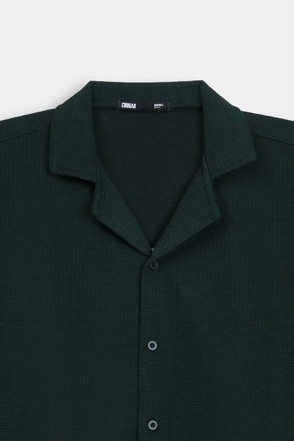 Waffle Knit Shirt - Cougar Clothing