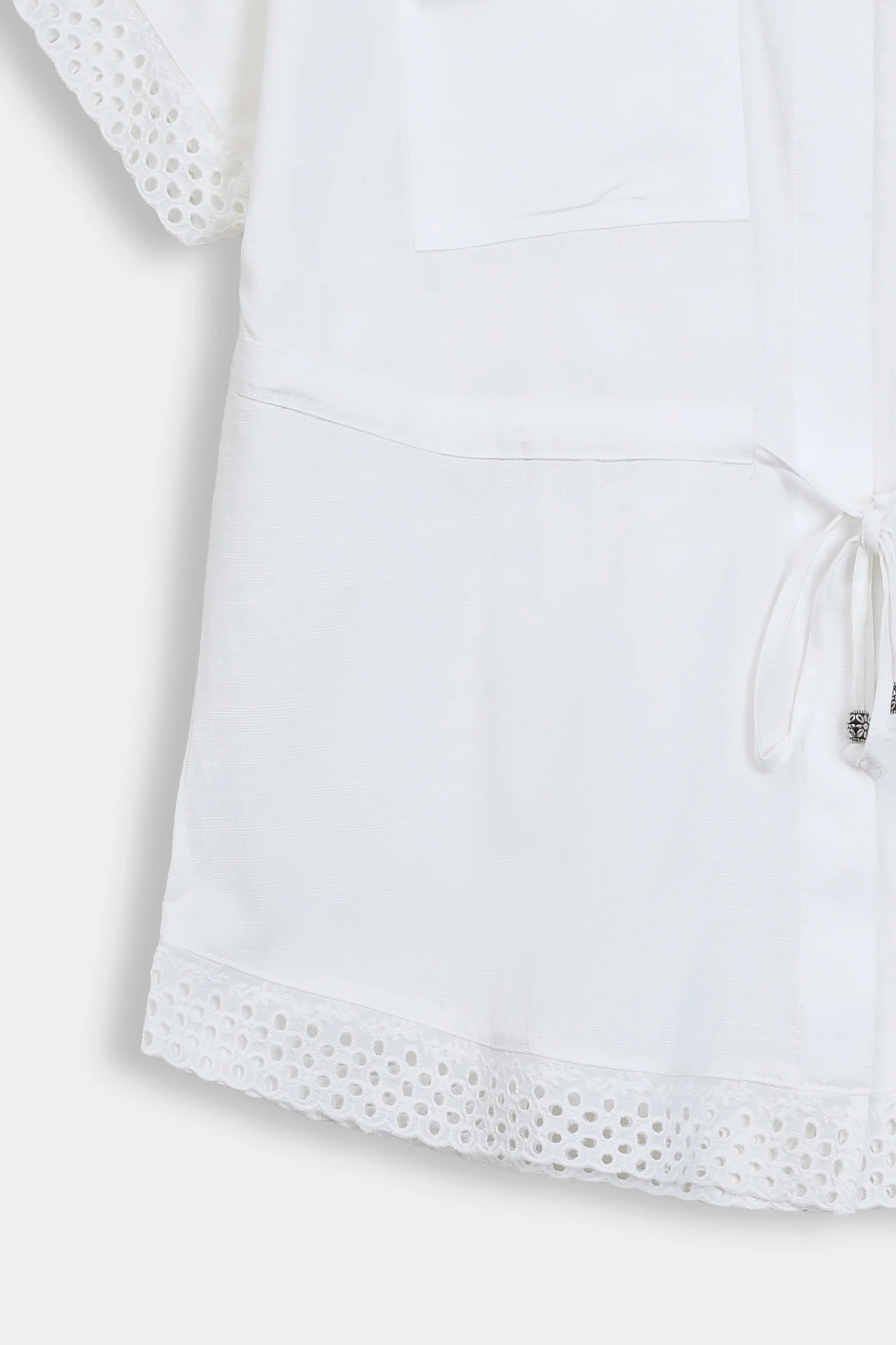 Laced Trim Shirt - Cougar Clothing
