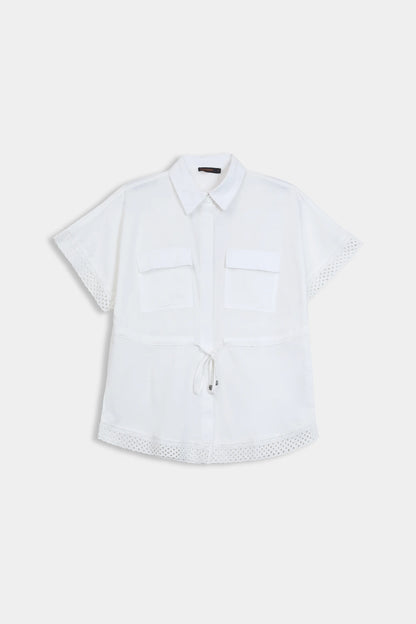 Laced Trim Shirt - Cougar Clothing