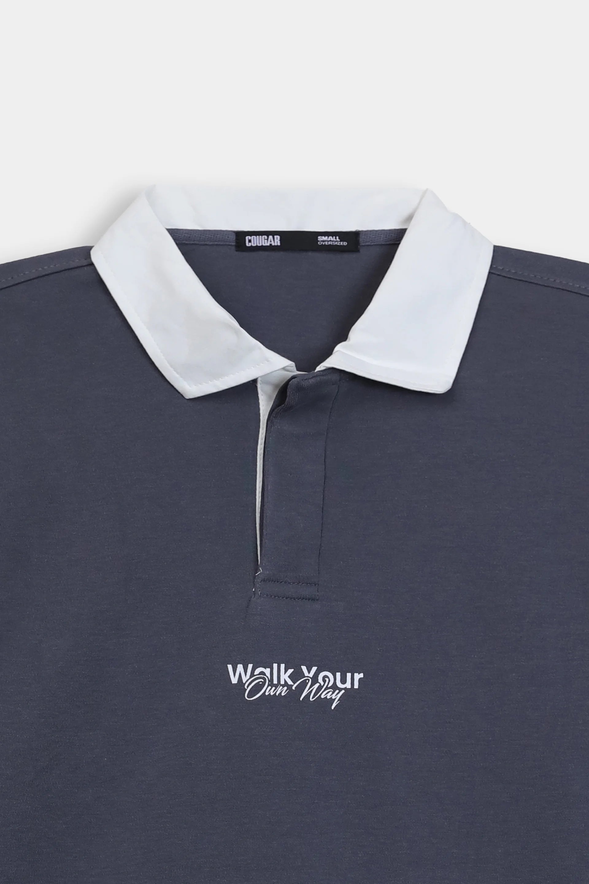 Oversized Graphic Polo - Cougar Clothing