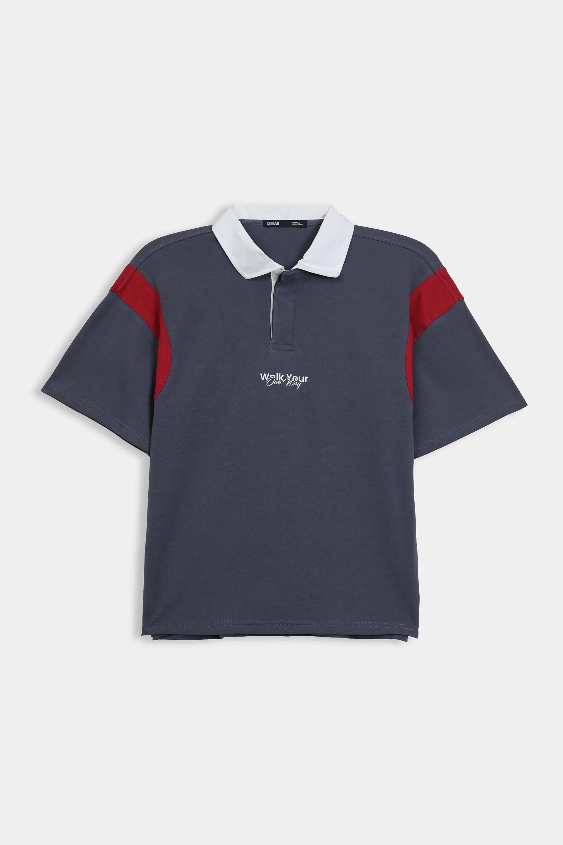 Oversized Graphic Polo - Cougar Clothing