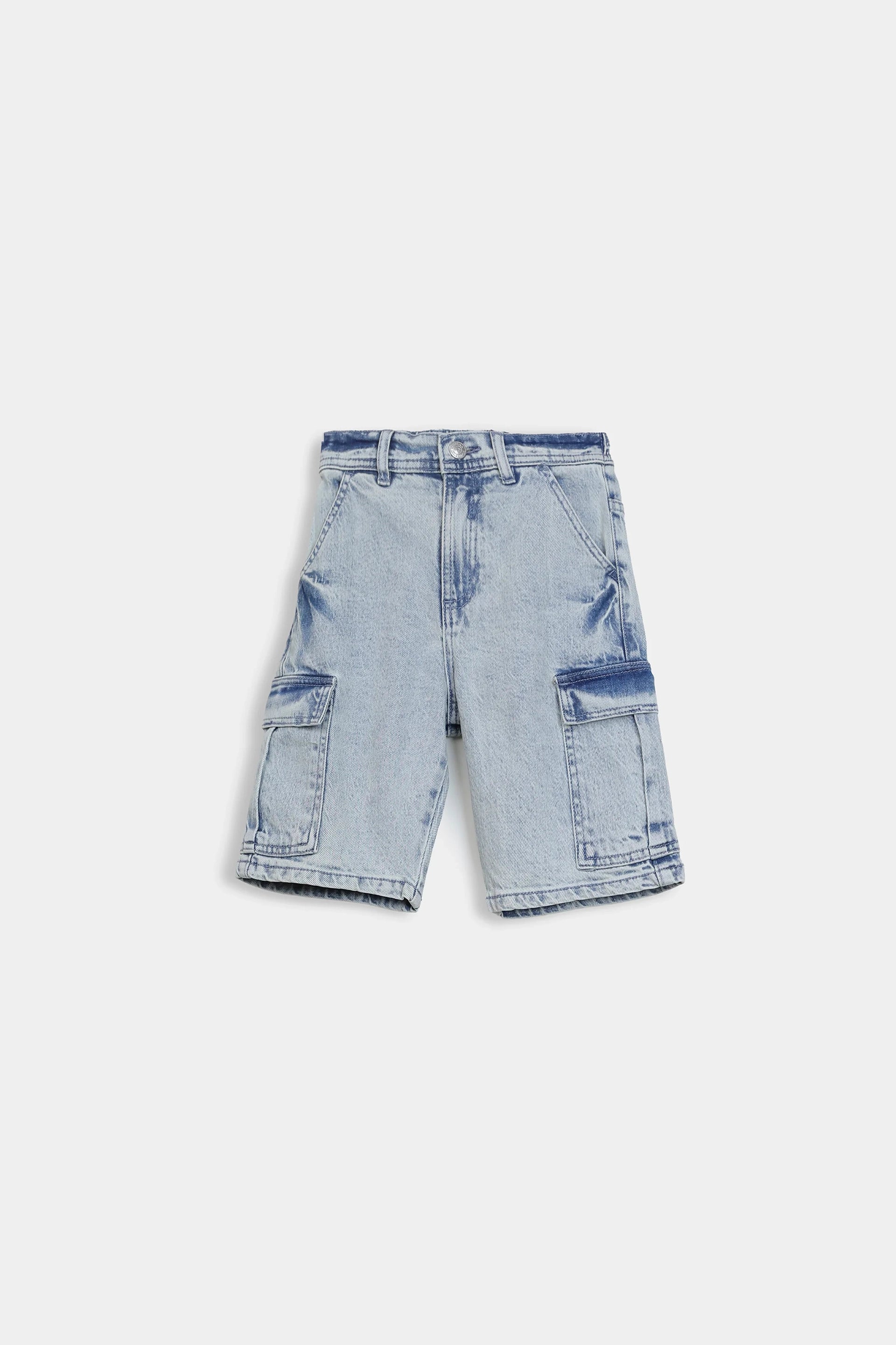Cargo Denim Shorts - Cougar Clothing