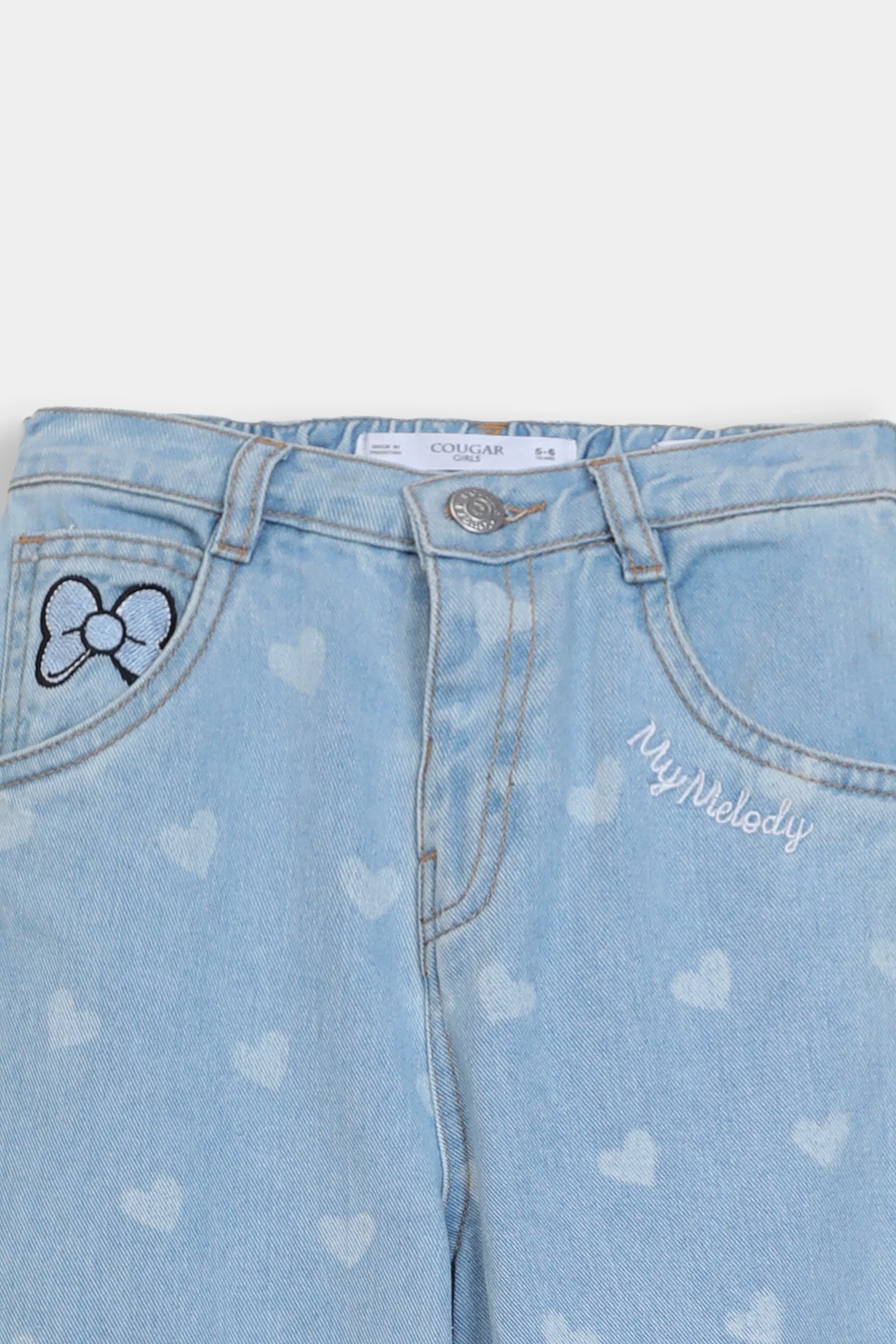 Embroidered Melody Jeans - Cougar Clothing