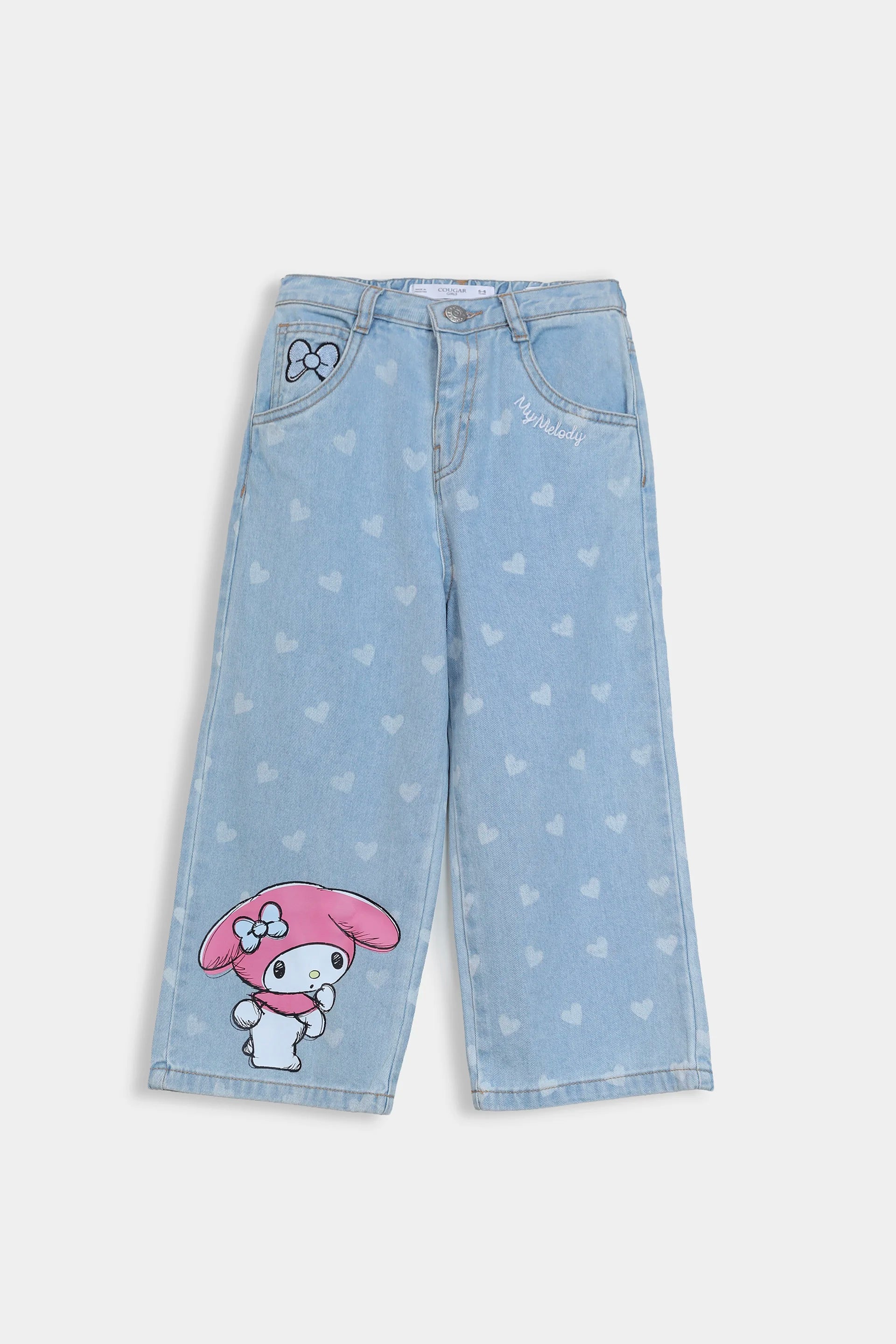 Embroidered Melody Jeans - Cougar Clothing