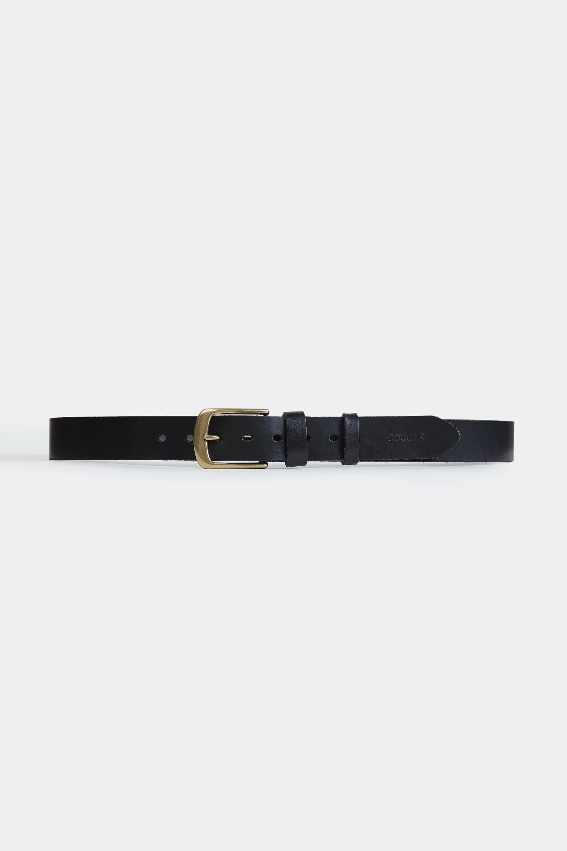 Single Prong Brass Belt - Cougar Clothing