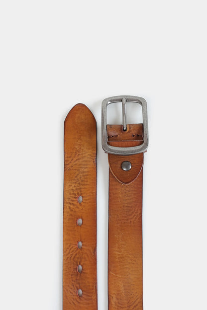 Textured Leather Belt - Cougar Clothing