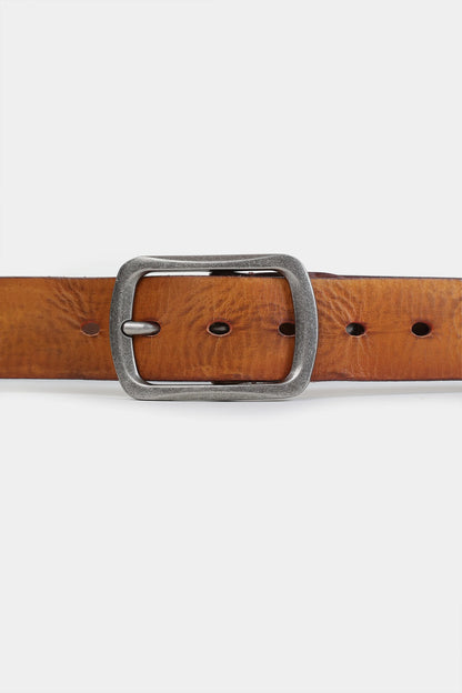 Textured Leather Belt - Cougar Clothing