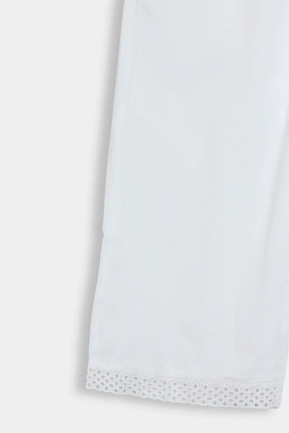 Lace Trim Trousers - Cougar Clothing