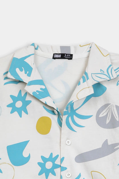 All-Over Print Shirt - Cougar Clothing