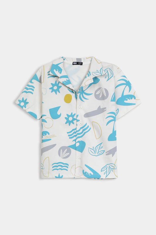 All-Over Print Shirt - Cougar Clothing