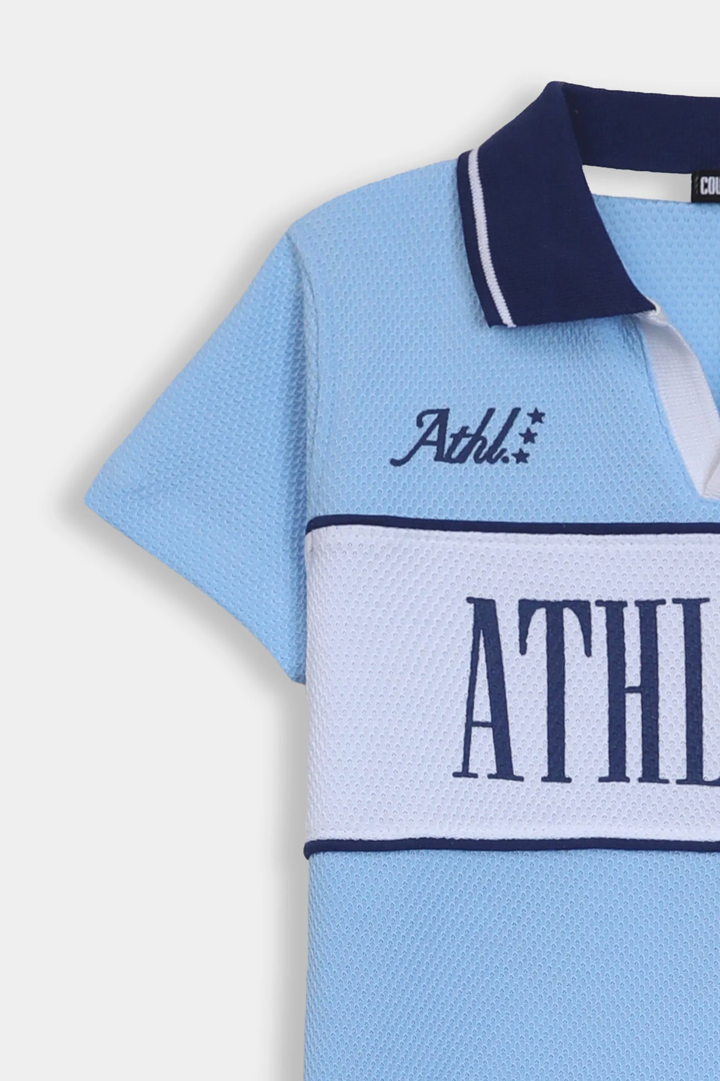 Johnny Collar Textured Polo - Cougar Clothing