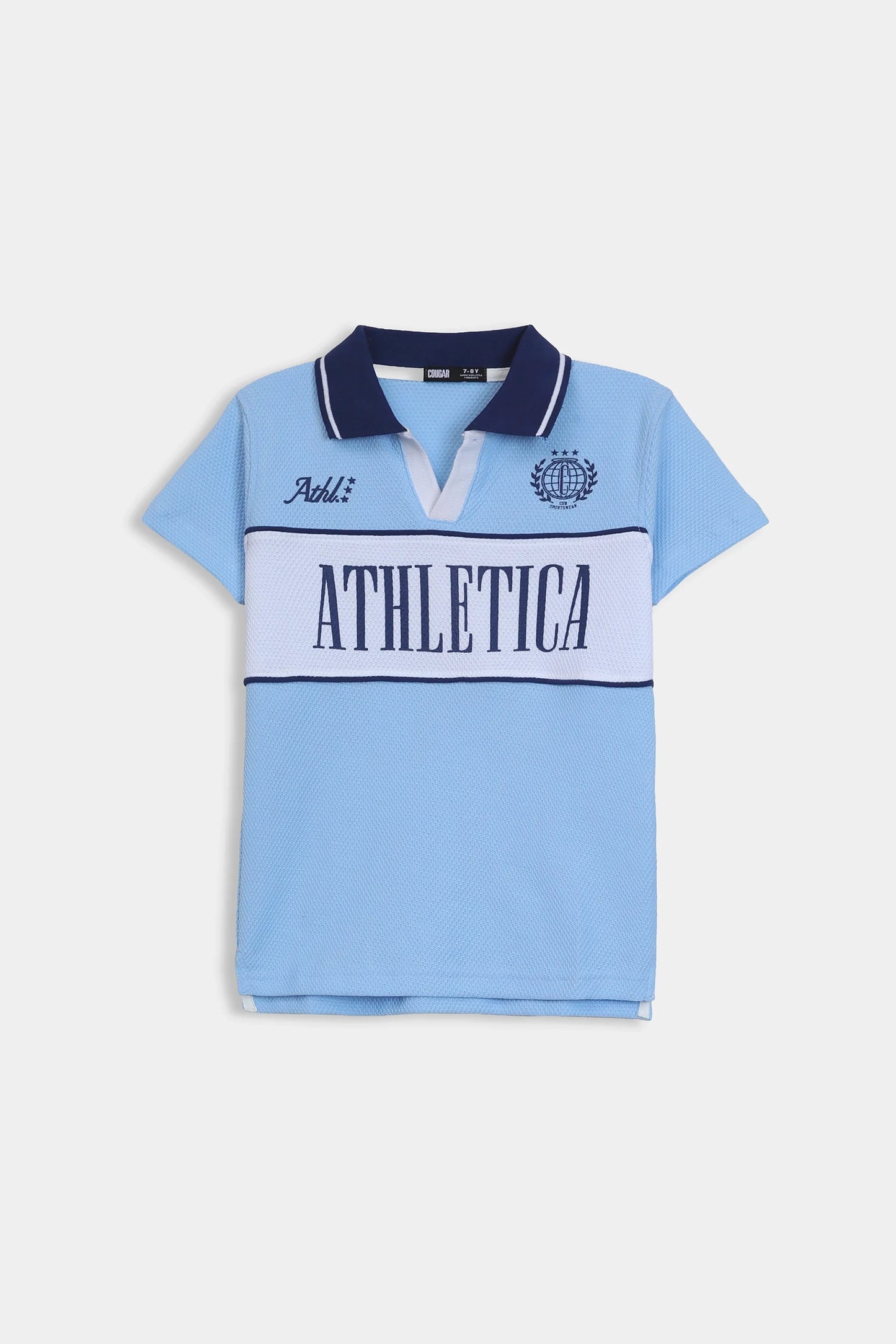 Johnny Collar Textured Polo - Cougar Clothing