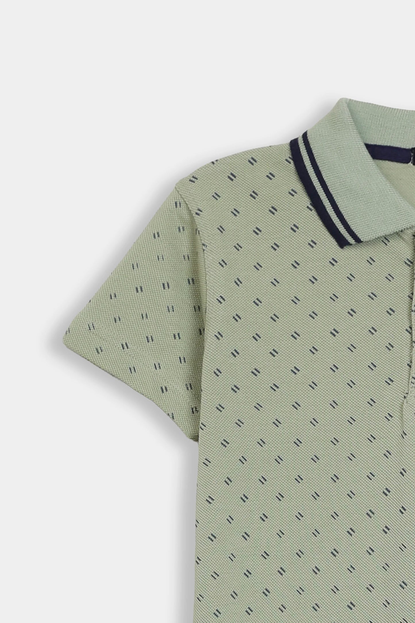 All-Over Printed Pique Polo - Cougar Clothing