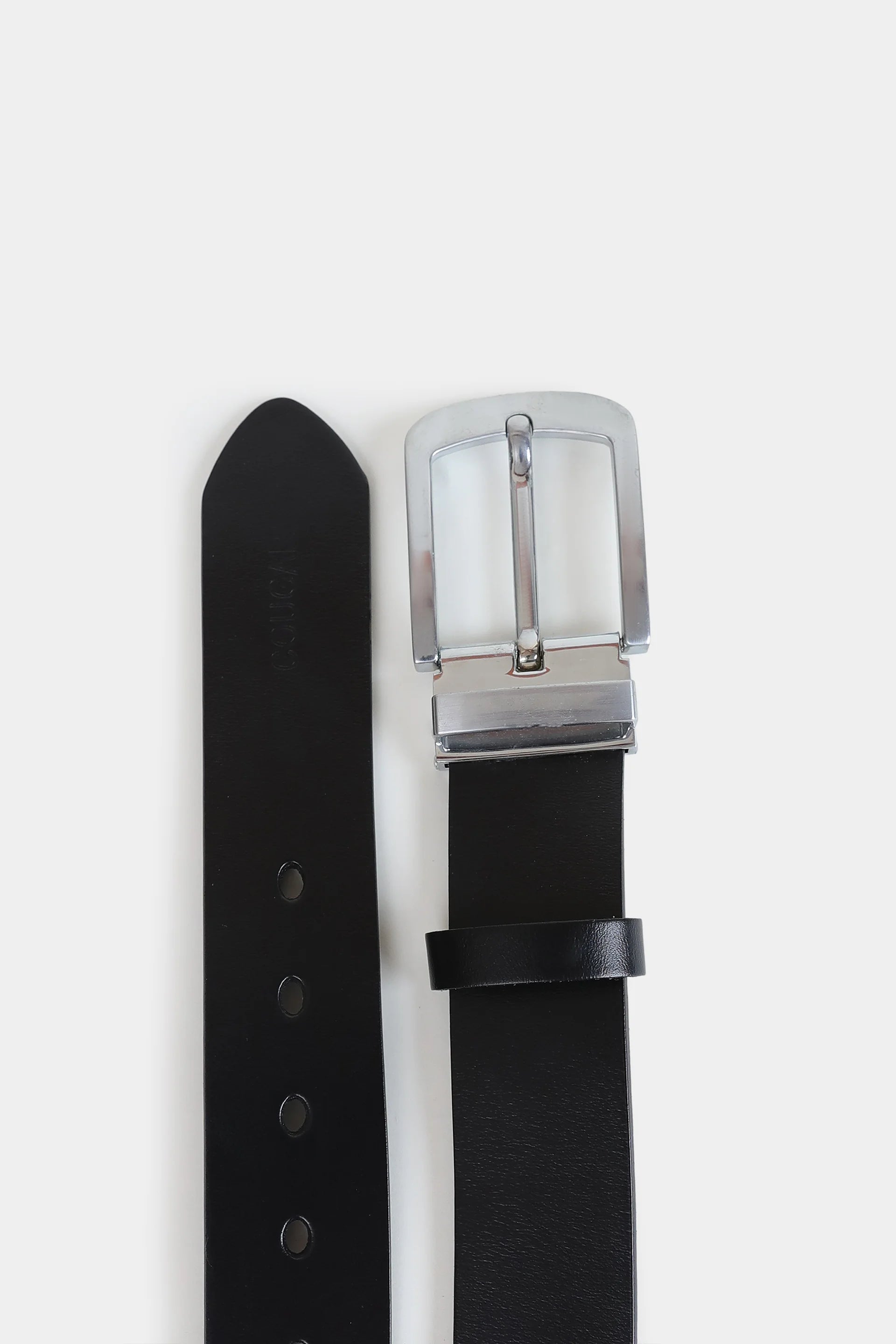 Double Sided Leather Belt - Cougar Clothing