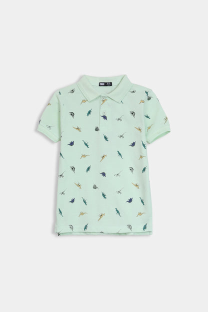 All-Over Printed Polo - Cougar Clothing