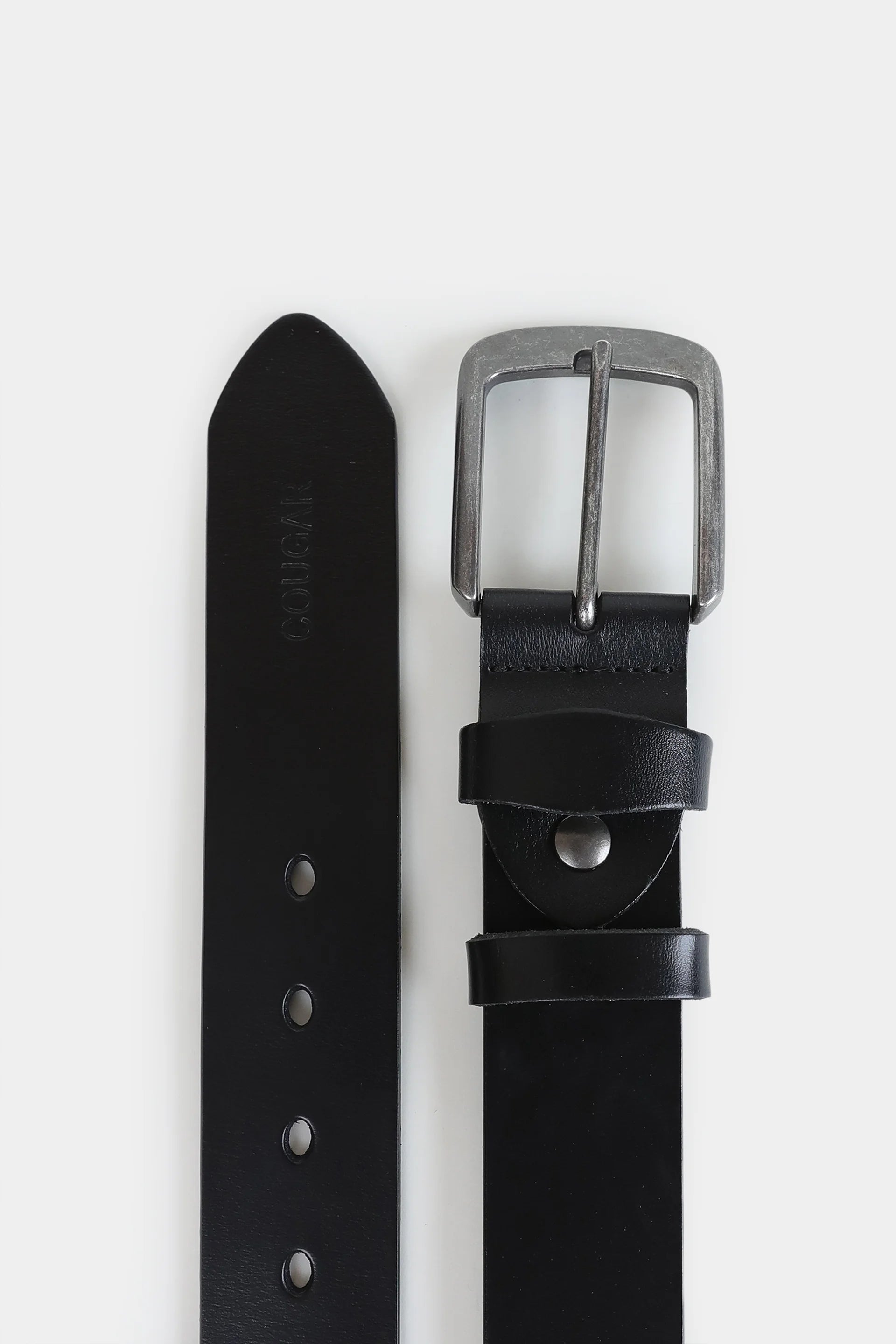 Basic Leather Belt - Cougar Clothing