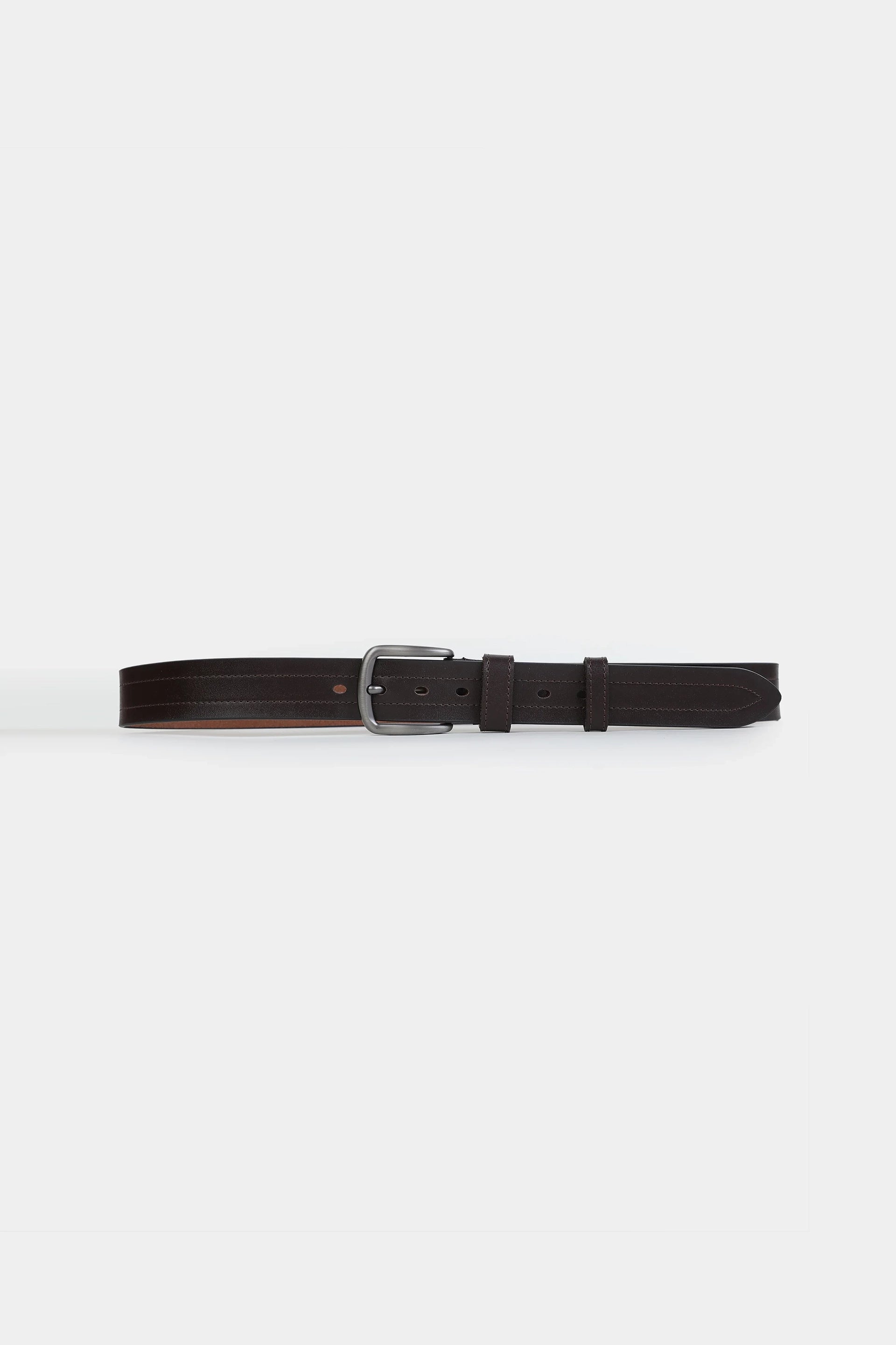 Textured Leather Belt - Cougar Clothing