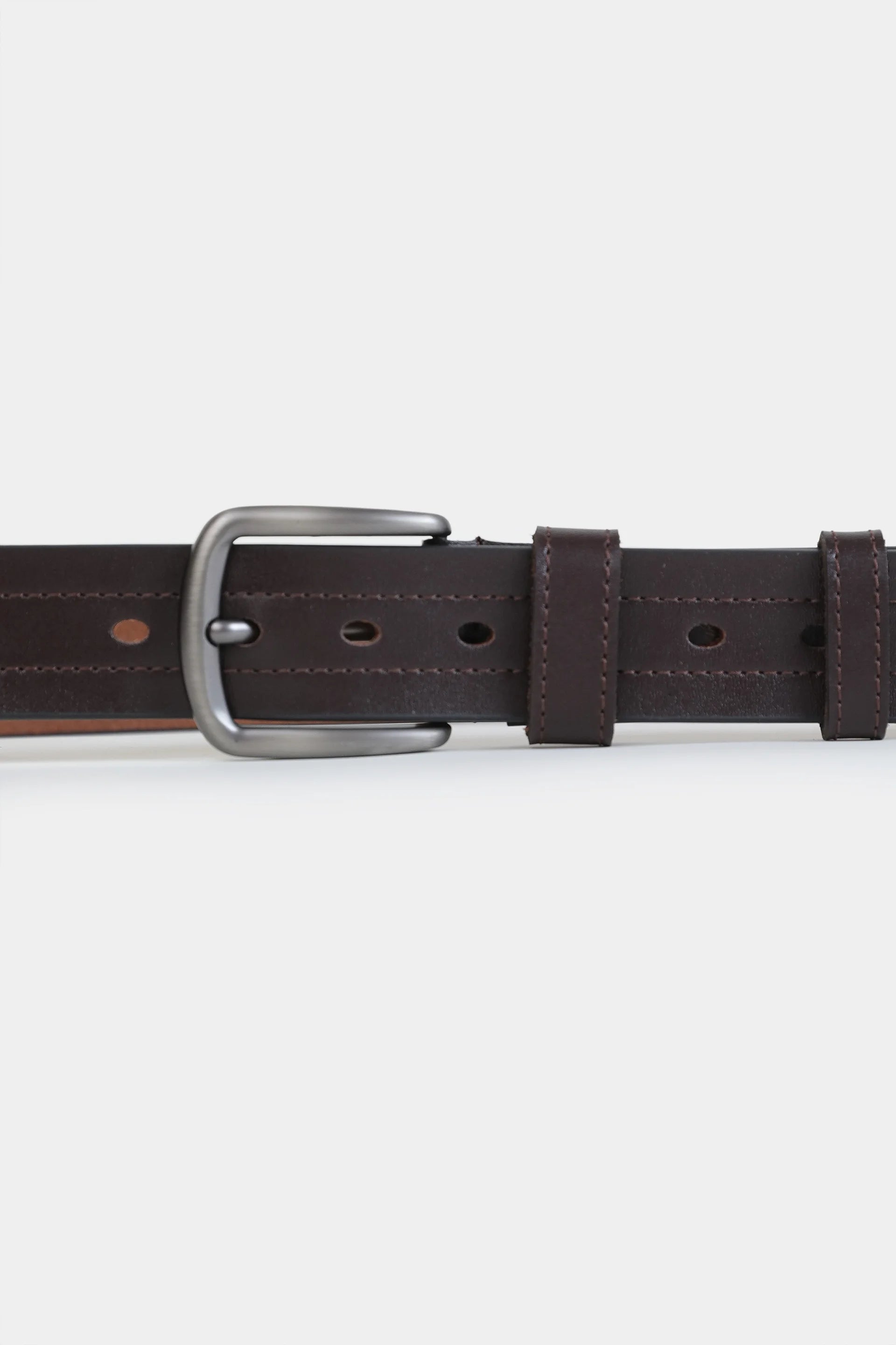 Textured Leather Belt - Cougar Clothing