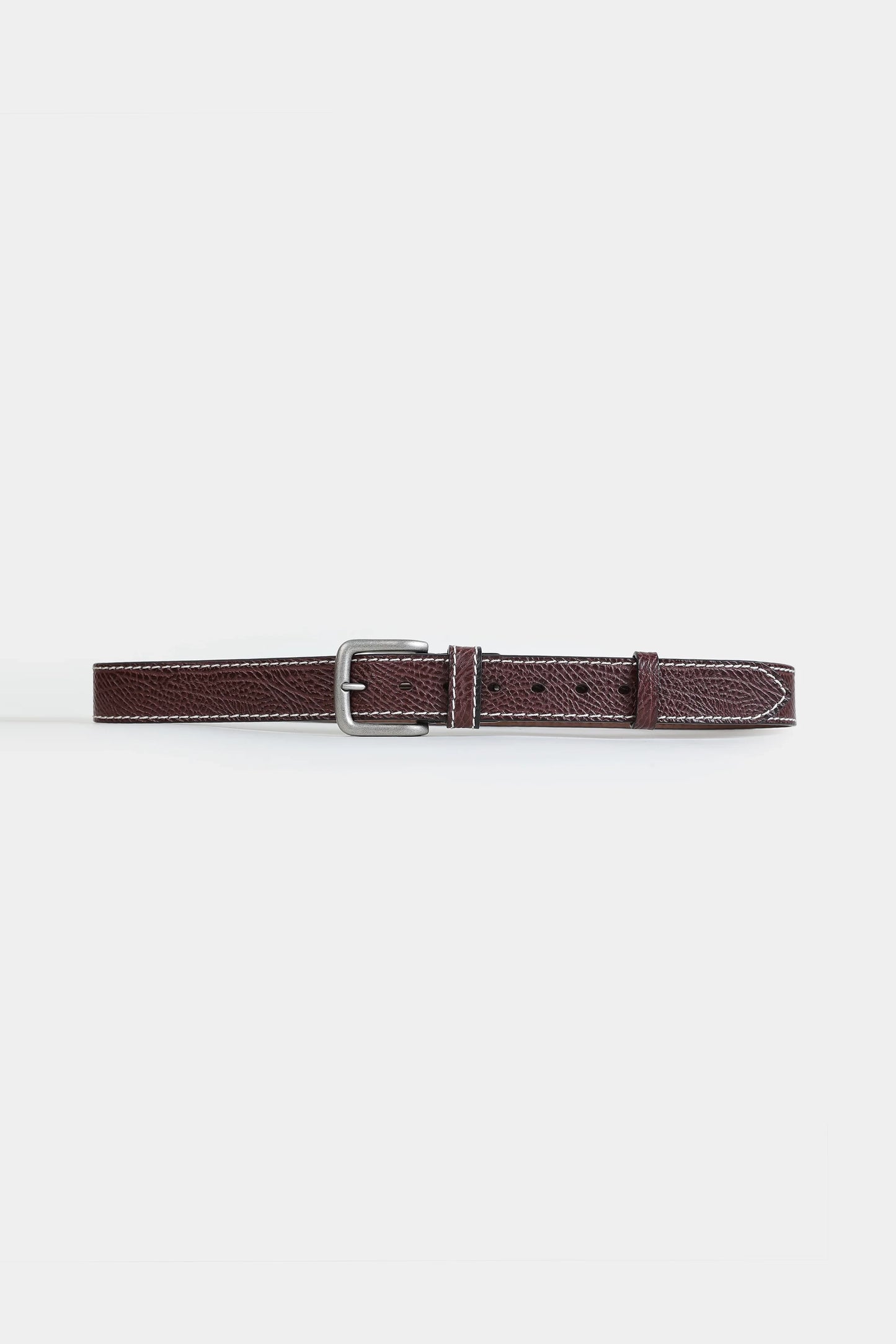 Textured Leather Belt - Cougar Clothing