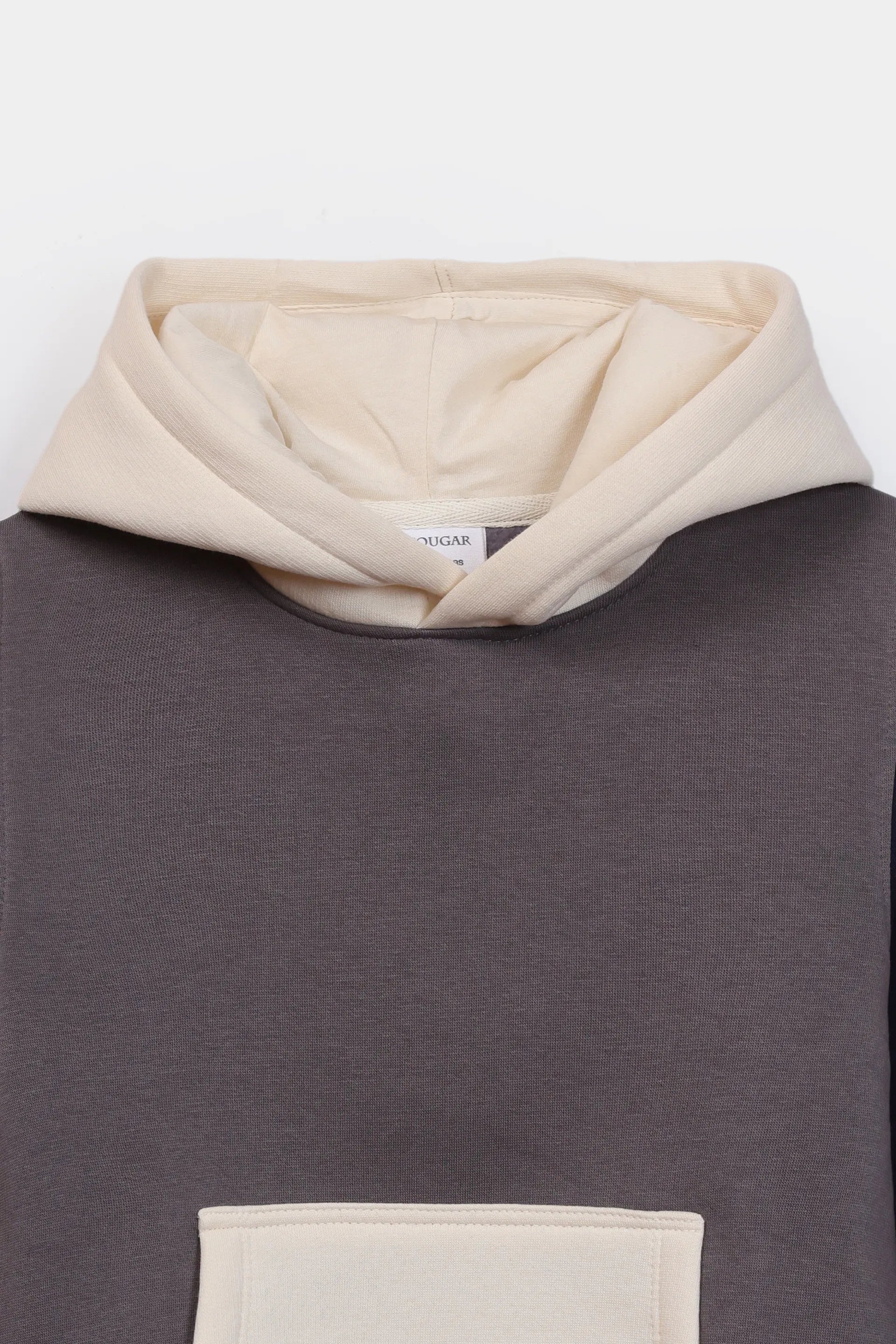 Color Block Fleece Hoodie - Cougar Clothing