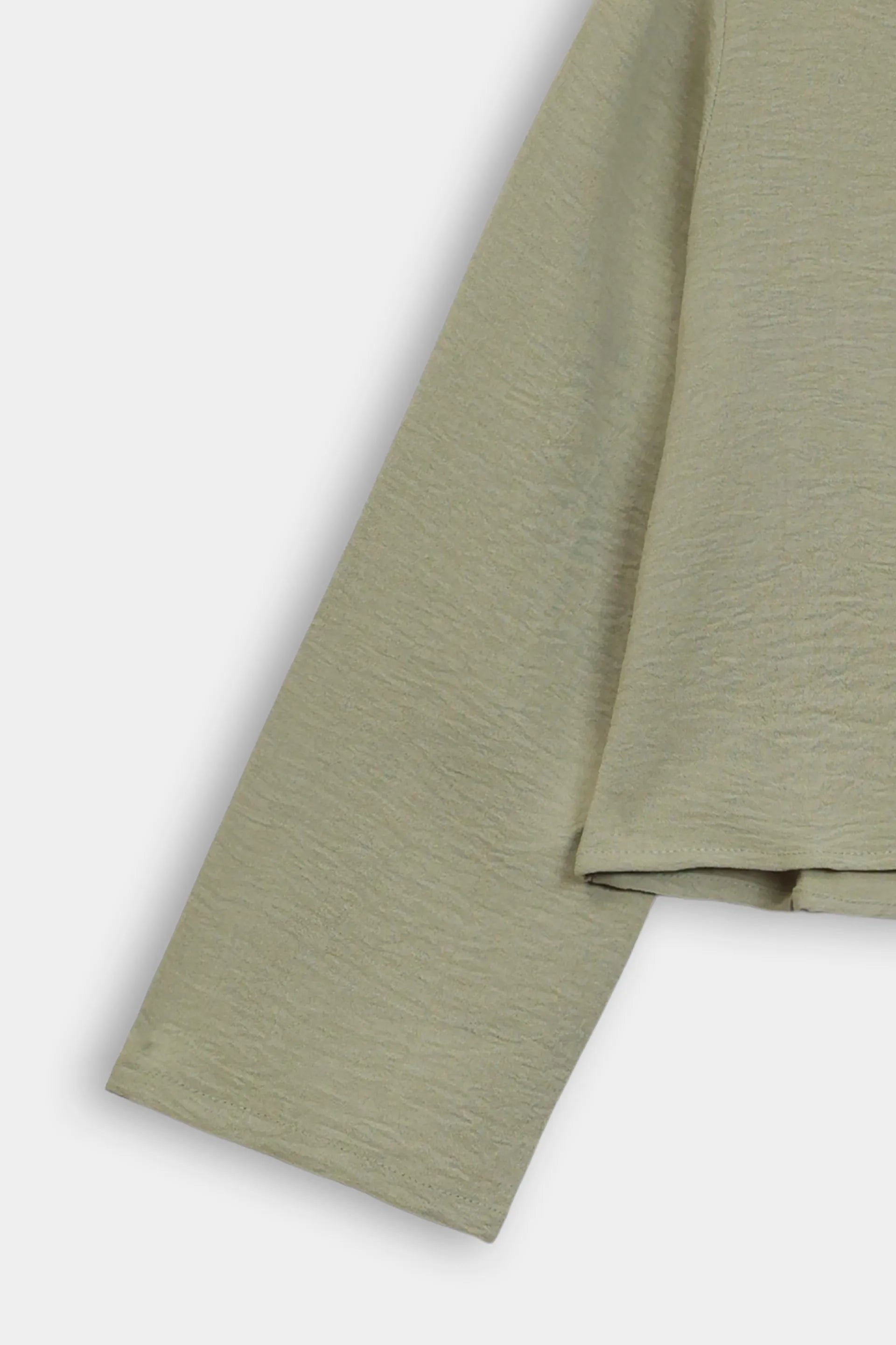 Cotton-Mix Crushed Shirt - Cougar Clothing