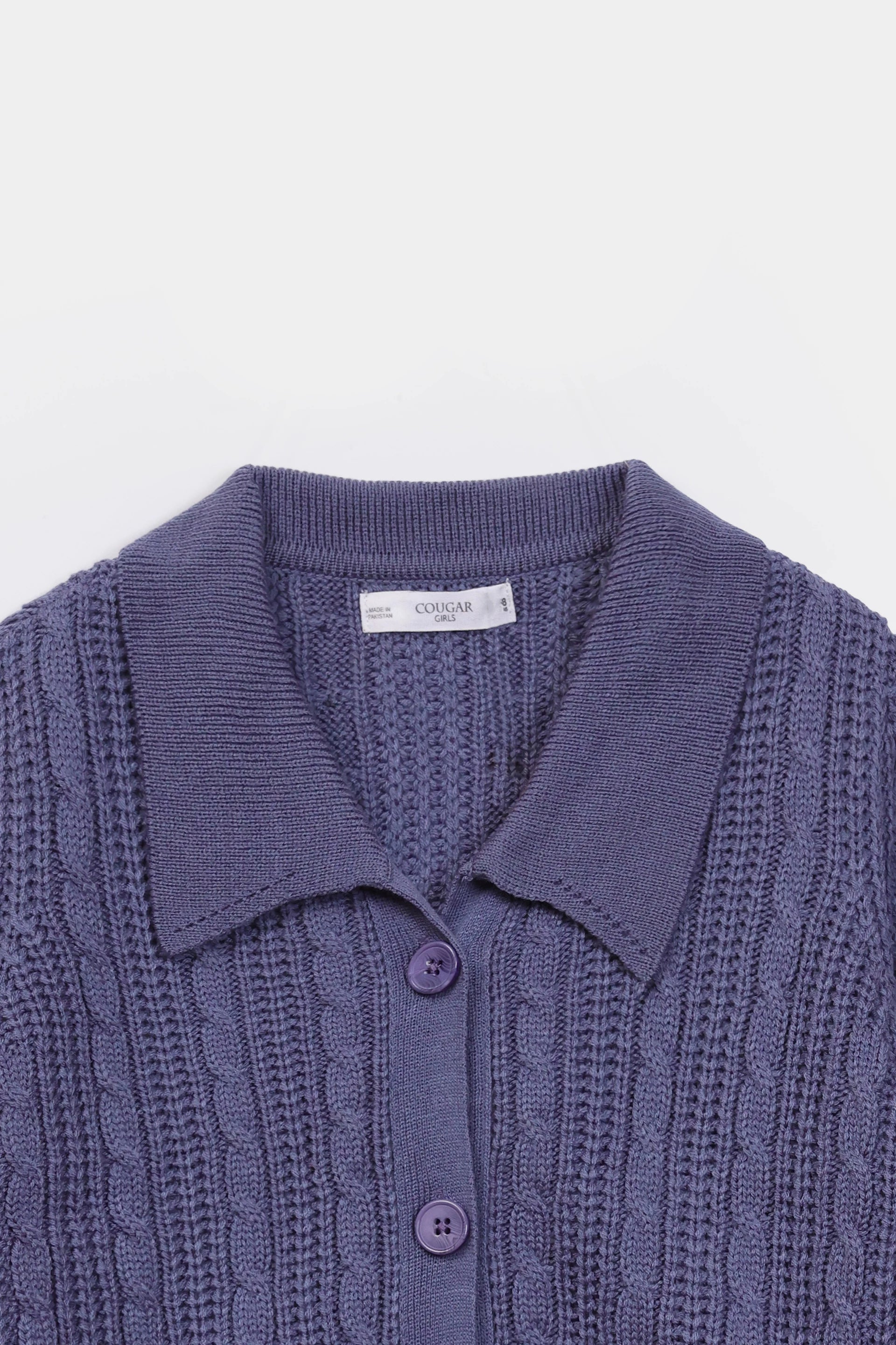 Short Sleeved Cardigan - Cougar Clothing