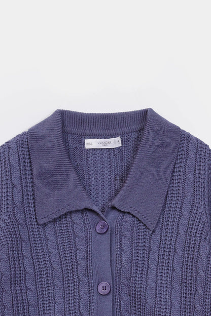 Short Sleeved Cardigan - Cougar Clothing