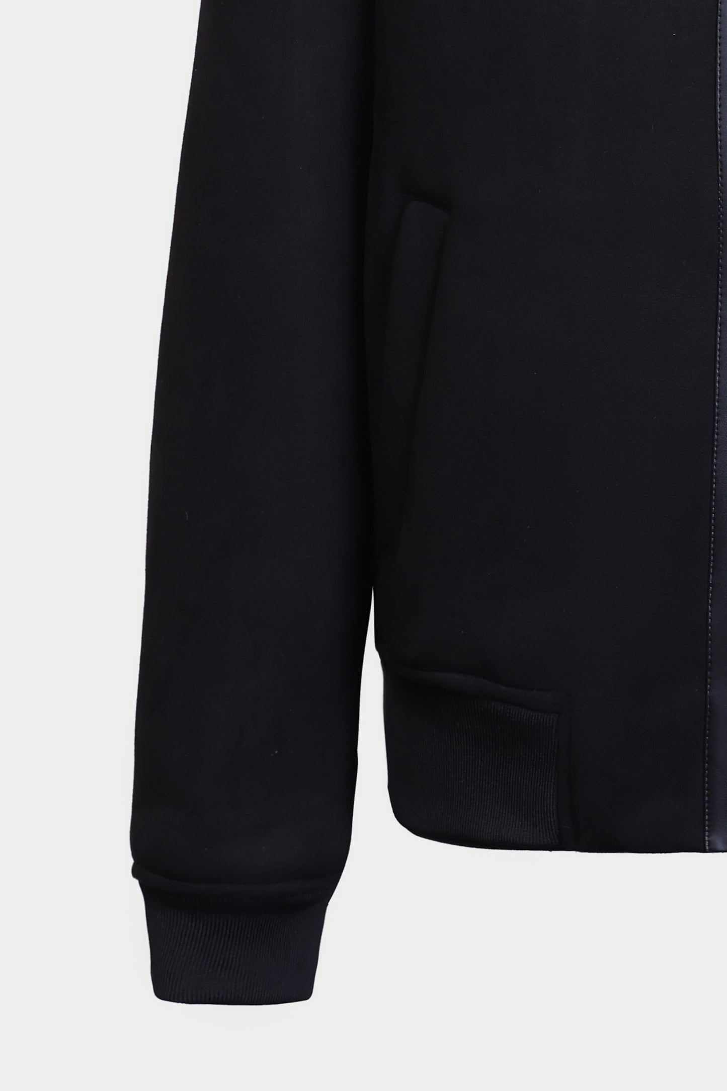 Suede Jacket With Sherpa Lining - Cougar Clothing