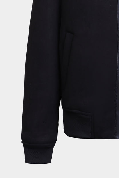 Suede Jacket With Sherpa Lining - Cougar Clothing