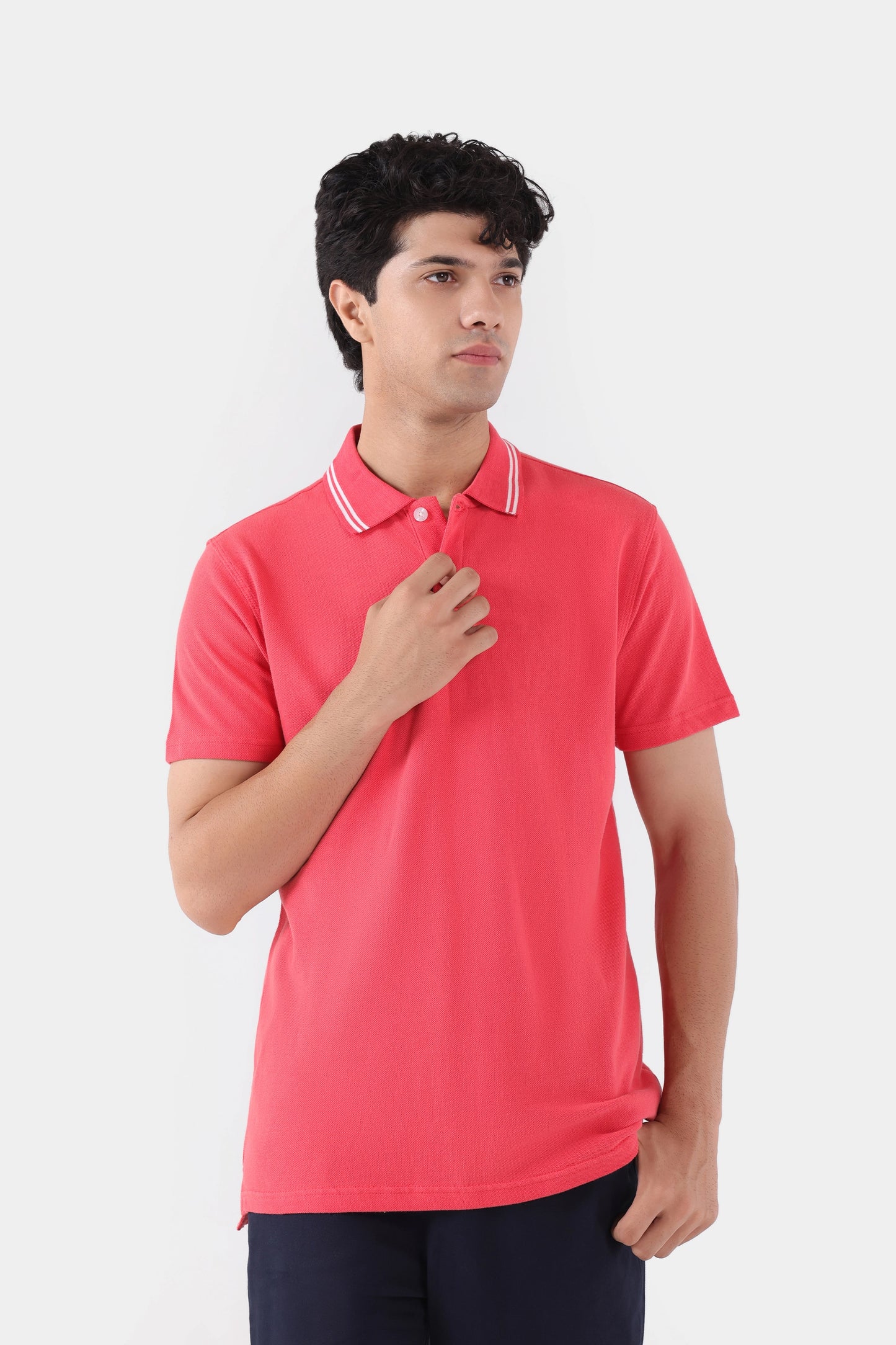 Accent Collar Polo - Cougar Clothing
