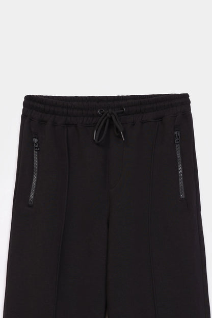 Pleated Trousers With Zipper Pockets - Cougar Clothing